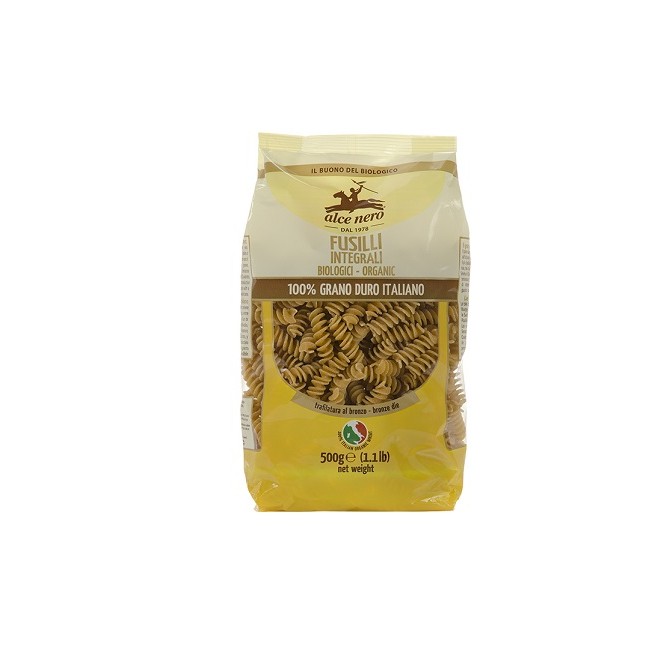 Alce Nero Fusilli Integrali Bio 500 G
