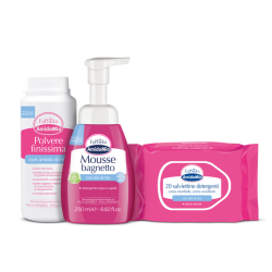Amidomio Cofanetto Il Doudou Mio con Mousse Bagnetto + Polvere Finissima + Salviette