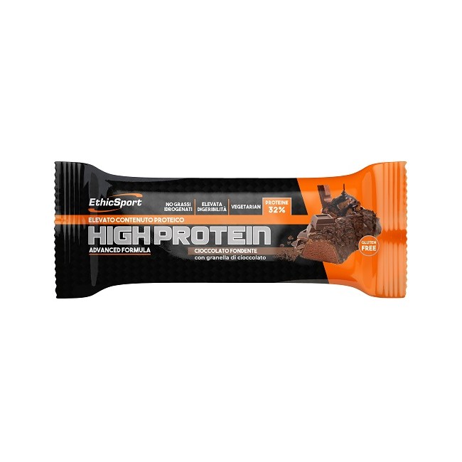 Ethicsport High Protein Cioccolato Barretta Proteica 45 G