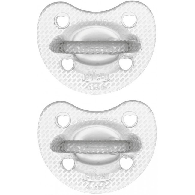 Chicco Gommotto Silicone Crystal 16-36 Mesi 2 Pezzi