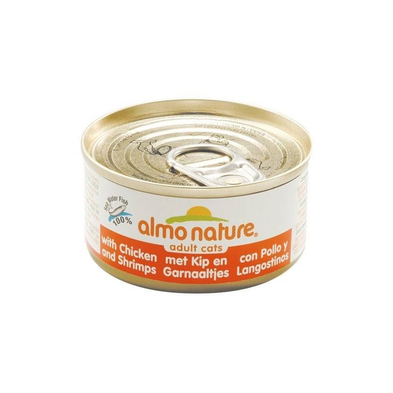 Almo Nature Cat Pollo Gamberi 70 G