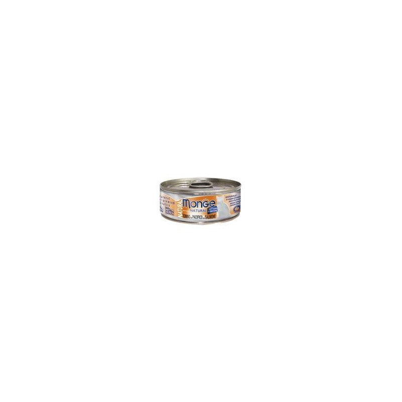 Monge & C. Monge Natural Quality Gatto Monge Natural Tonno Del Pacifico Con Salmone 80 G