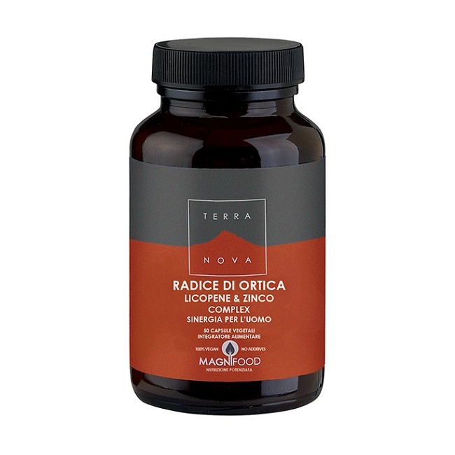 Forlive Terranova Radice Ortica Licopene Zinco Sinergia Uomo 50 Capsule