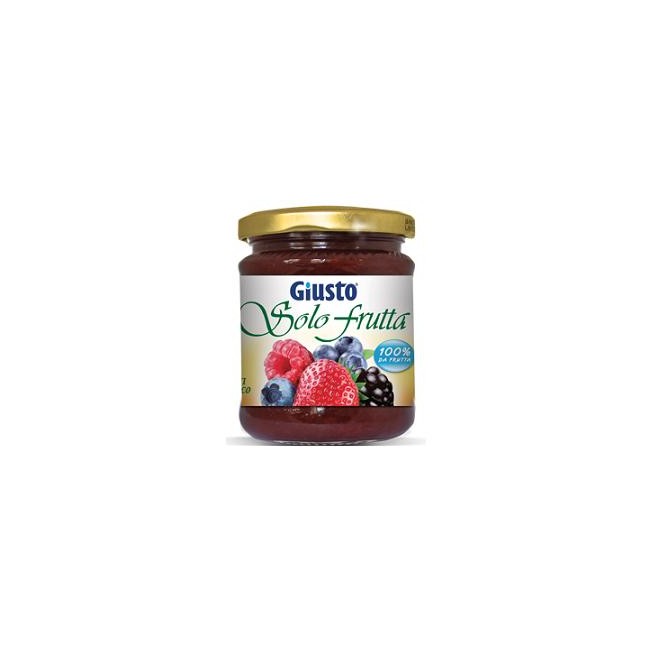 Farmafood Giusto Solo Frutta Marmellata Frutti Rossi 284 G