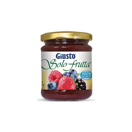 Farmafood Giusto Solo Frutta Marmellata Frutti Rossi 284 G