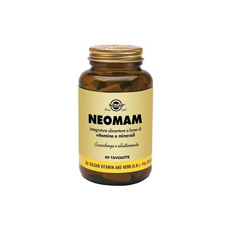 Solgar Neomam 120 Tavolette