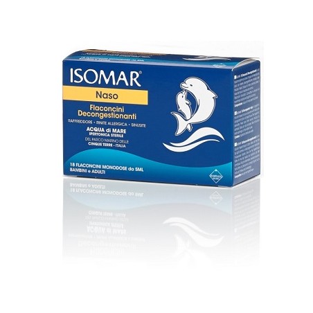 Coswell Isomar Soluzione Ipertonica Acqua Mare 18 Flaconcini Monodose 5 Ml