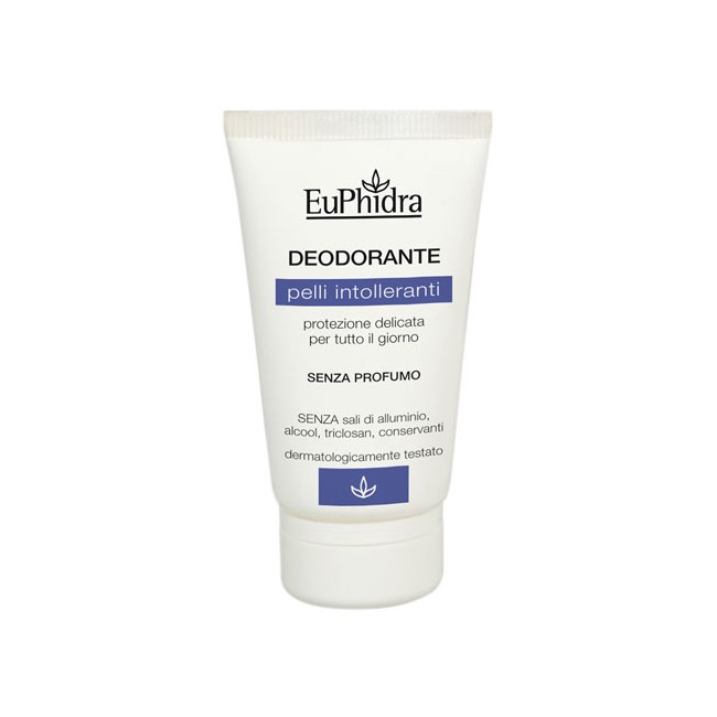 Zeta Farmaceutici Euphidra Deodorante In Crema In Tubo Con Astuccio Euphidra