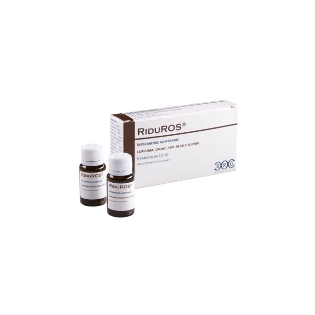 Brg Farmaceutica Riduros 5 Flaconcini Pronti All'uso Da 10 Ml