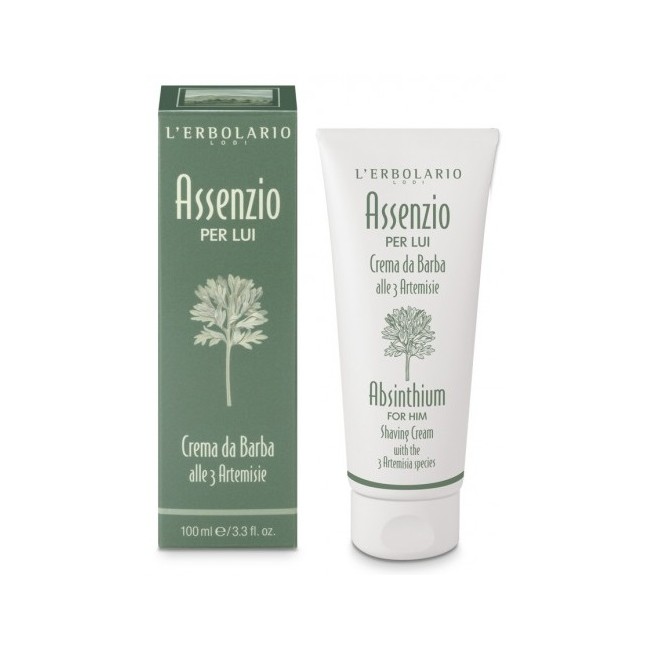 L'erbolario Sb Assenzio Crema Da Barba Alle 3 Artemisie 100 Ml