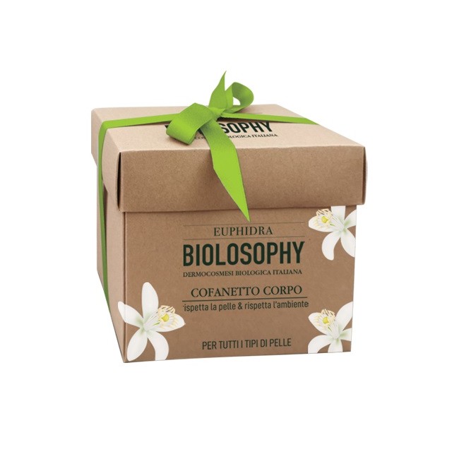 Zeta Farmaceutici Euphidra Biolosophy Cofanetto Corpo 1 Doccia Gel + 1 Crema Corpo