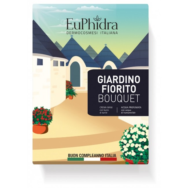Zeta Farmaceutici Euphidra Giardino Fiorito Bouquet Cofanetto Crema Mani + Acqua Profumata