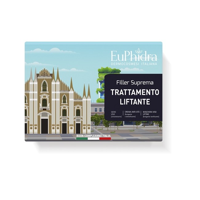Zeta Farmaceutici Euphidra Trattamento Liftante Cofanetto Crema Viso + Siero Viso + Maschera Cofanetto