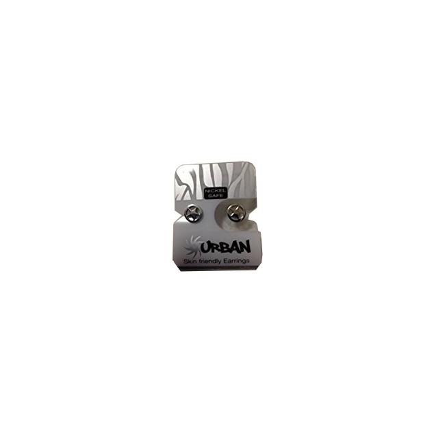 Bju011 Orecchini Stella/cerchio Stainless Steel