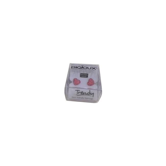 Bju021 Orecchini Sagoma Cuore Stainless Steel
