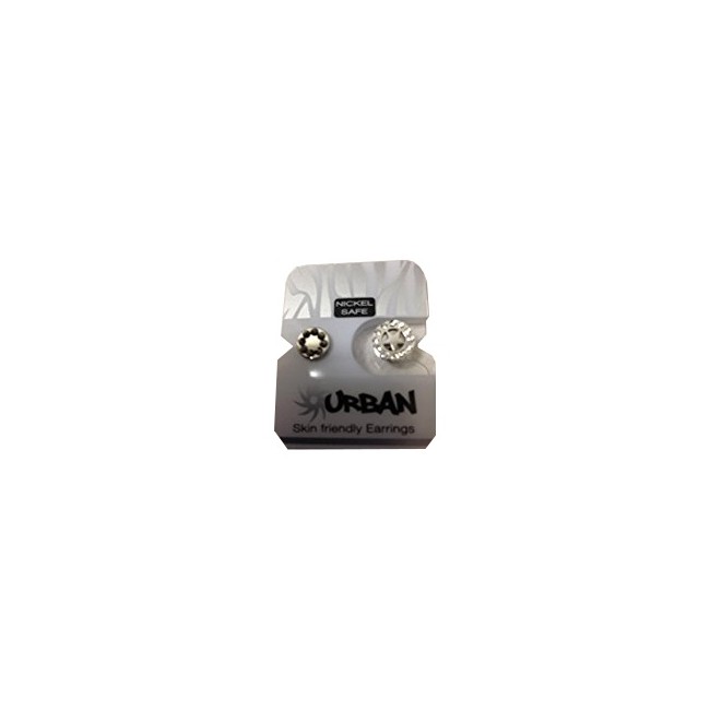 Bju901 Orecchini Stella Spuntata Stainless Steel