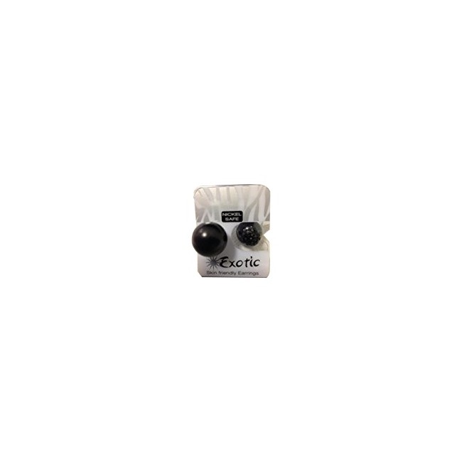 Bje605 Orecchini B/b Crema/bl Stainless Steel