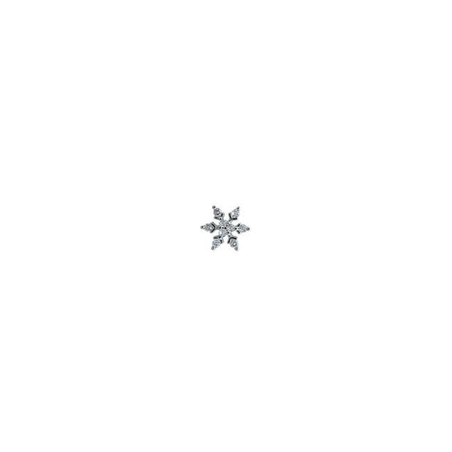 Bjt934 Orecchini Snow White Stainless Steel