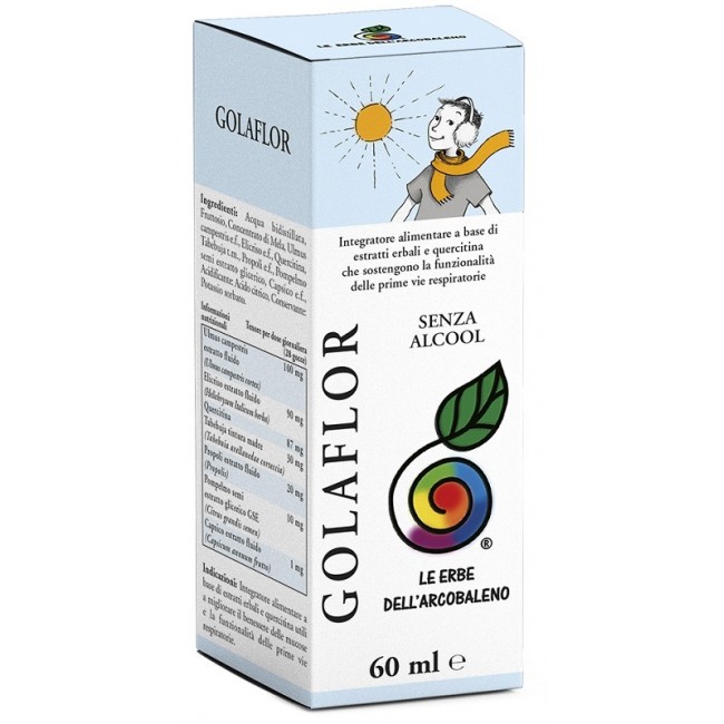 Prodotti Erboristici Natura Amica Golaflor Gocce 60 Ml