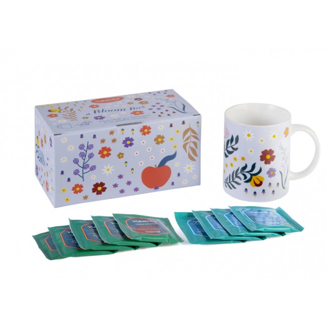 Herbal Products Neavita Garden Infusion Cofanetto Azzurro 9 Filtri Bio + Mug