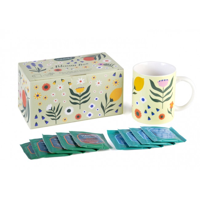 Herbal Products Neavita Garden Infusion Cofanetto Verde 9 Filtri Bio + Mug