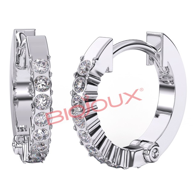 Bjt253 Orecchini Class Me Stainless Steel