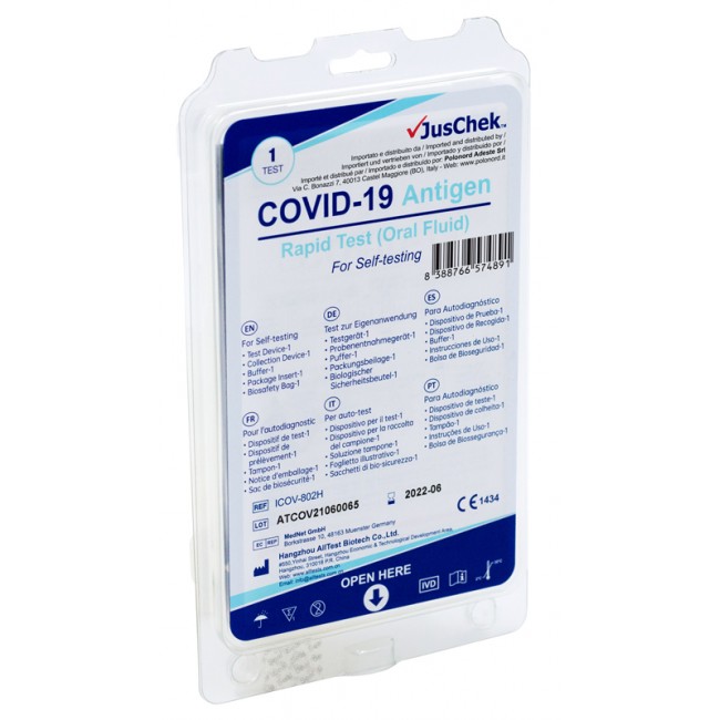 Polonord Adeste Test Antigenico Rapido Covid-19 Alltest Autodiagnostico Determinazione Qualitativa Antigeni Sars-cov-2 In Campio