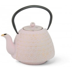 Neavita Teiera Sakura Rosa in Ghisa con Manico e Filtro Inox 1000 ml
