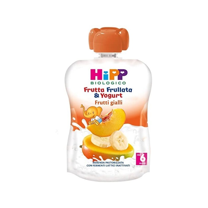 Hipp Italia Hipp Bio Frutta Frullata Yogurt Frutti Gialli 90 G