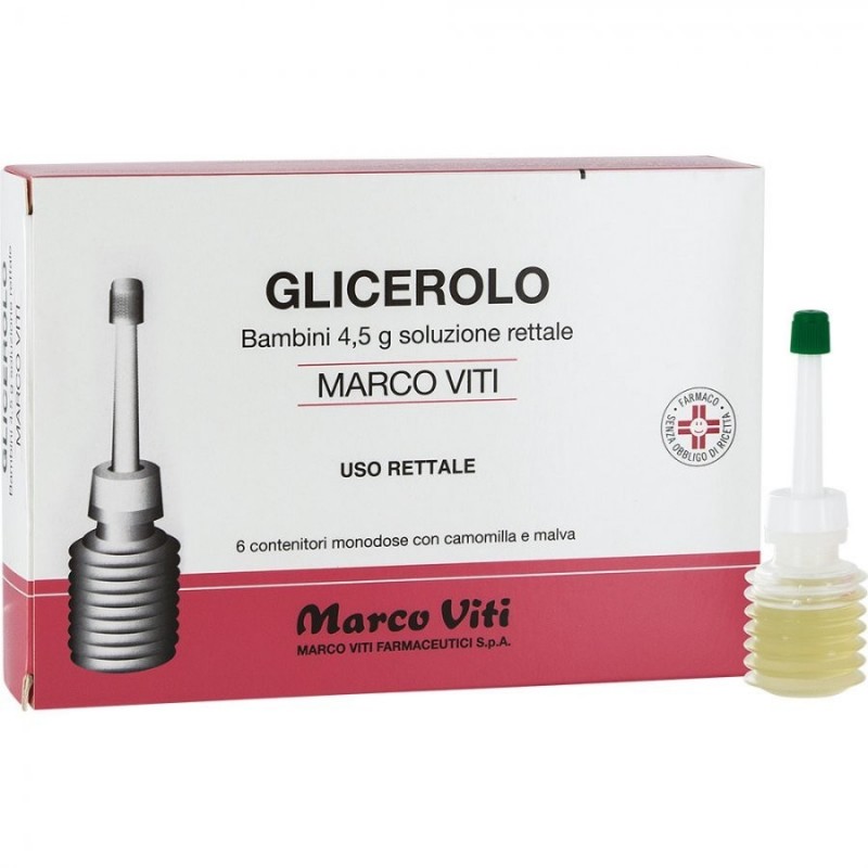 Marco Viti Farmaceutici Glicerolo 6 microclismi 4.5 g