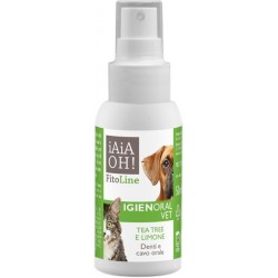 Iaiaoh Igienoral Vet Spray per l'igiene dei denti e del cavo orale 50 ml