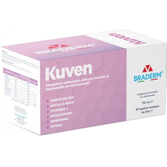 Kuven Liquido 30 Bustine Da 5 Ml Braderm