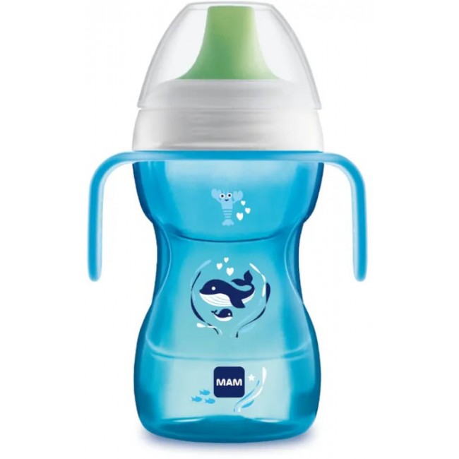 Mam Baby Mam Tazza Fun To Drink 270 Ml 8+ Beccuccio Rigido Maschio