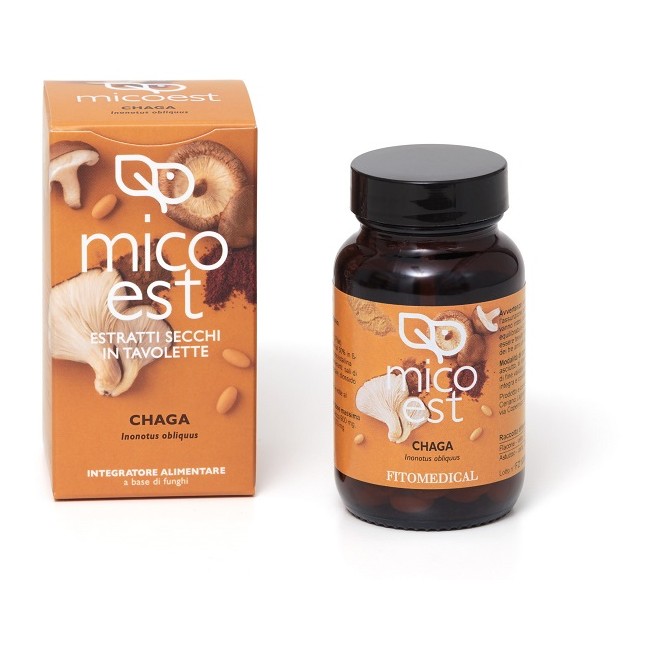 Fitomedical Chaga Estratto Secco 60 Tavolette