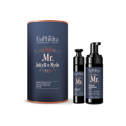Euphidra Cofanetto Regalo Uomo Antietà Mr Jekyll e Hyde con Schiuma Detergente Viso 175 ml e Crema Viso 50 ml