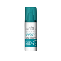 Euphidra Deodorante Antitraspirante Spray Sudorazione Intensa 2 Pezzi da 50 ml