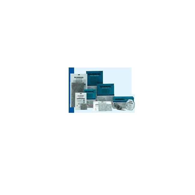 Solventum Italy Silvercel Medicazione Con Idroalginato Fibre Di Nylon Argento 10x20 Cm 5 Pezzi