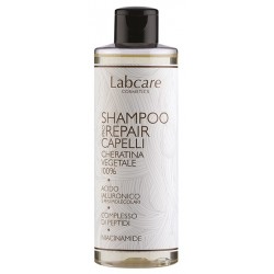 Pro Repair Shampoo Capelli con Cheratina e Acido Ialuronico 200 ml Labcare