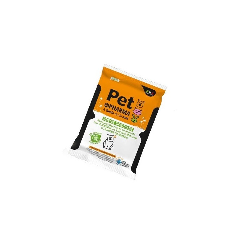 Diva International Pet In Pharma Salviettine Orecchie Cane 30 Pezzi