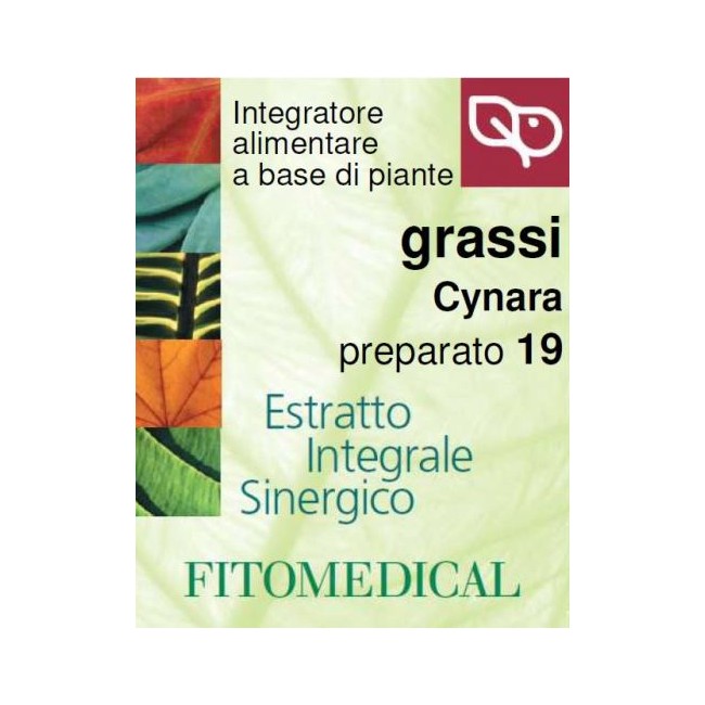 Fitomedical Cynara Grassi Estratto Integrale Sinergico 60 Ml Preparato 19