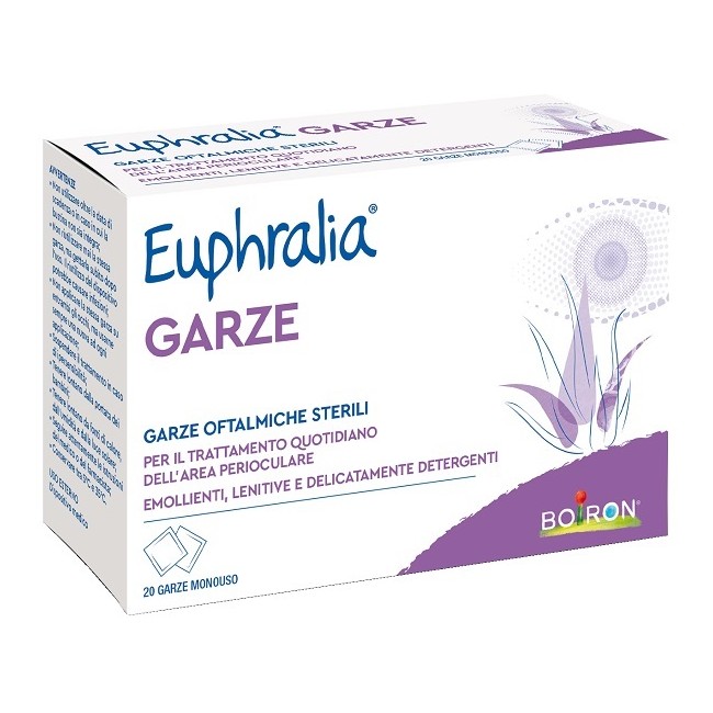 Boiron Euphralia Garze Oftalmiche Monouso 20 Pezzi
