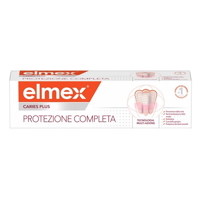 Colgate-palmolive Commerc. Elmex Dentifricio Caries Plus Protezione Completa 75 Ml