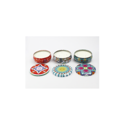 Linea Colors Candele Grandi Centro Tavola in 3  Profumazioni