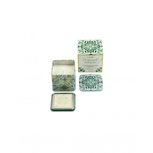 Colors Candela Wild Musk Sottobosco Con Messaggio Profumazione Muschiata 220 g