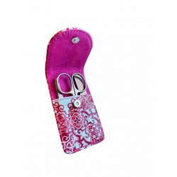 Colors Kit Manicure da Viaggio Warm Red con Forbicine - Lima - Pinzetta