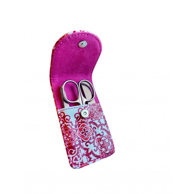 Colors Kit Manicure da Viaggio Warm Red con Forbicine - Lima - Pinzetta