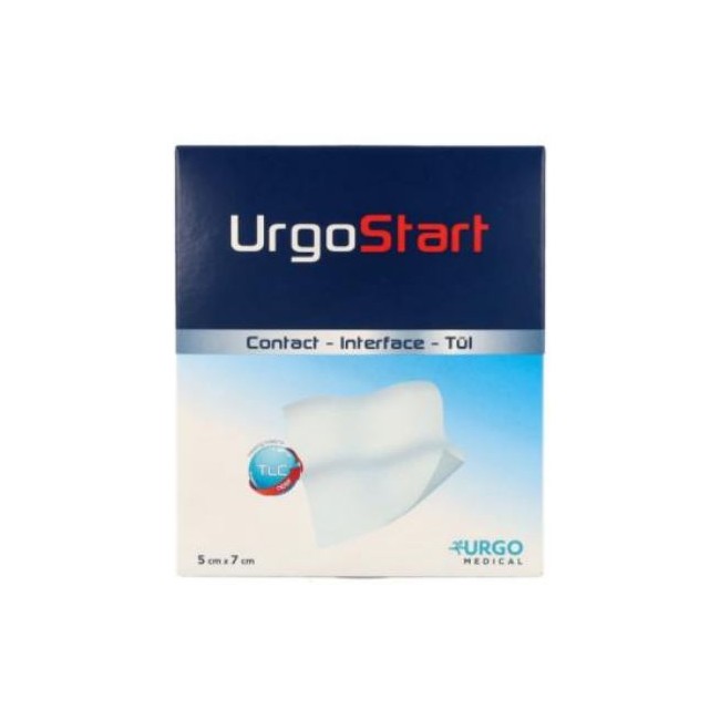 Urgo Medical Medicazione Non Aderente Urgostart Contact 5x7cm 3 Pezzi