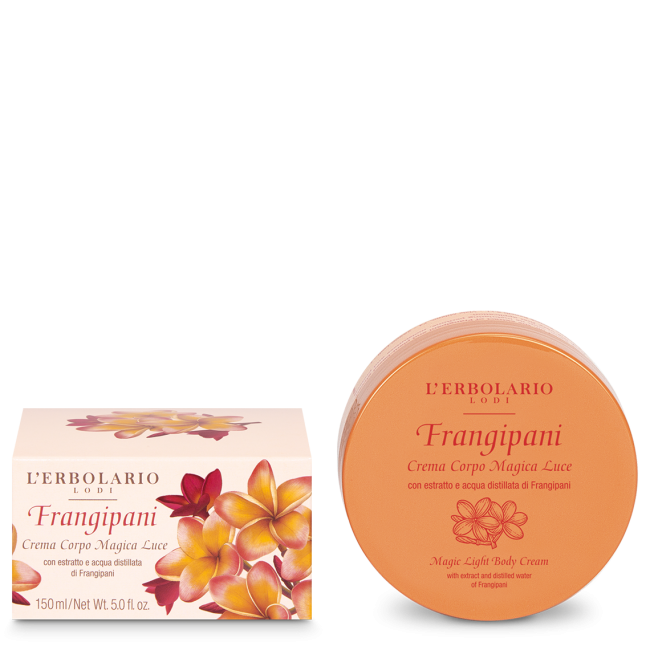 Frangipani Crema Corpo  Magica Luce Illuminante e Profumata 150 ml
