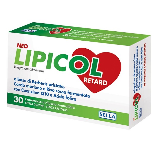 Sella Neo Lipicol Retard 30 Compresse