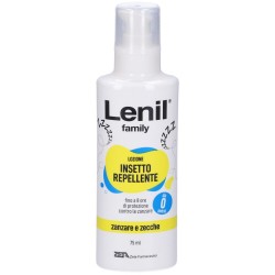 Lenil Family Baby da 0 mesi Lozione Insetto Repellente per Zanzare e Zecche 75 ml